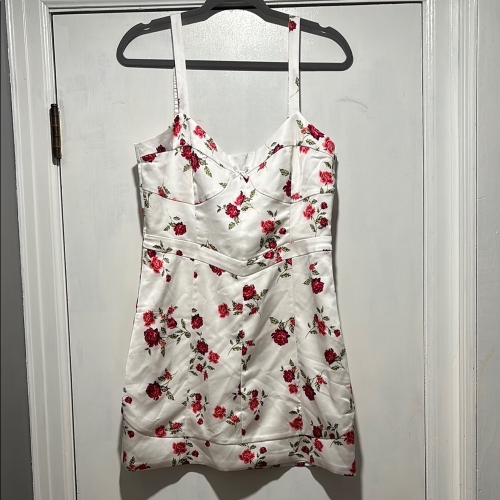 FOR LOVE & LEMONS Cassidy floral mini dress